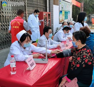 金橋石油苑 為業主辦實事，健康義診暖人心